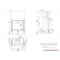 Каминная топка Brunner Stil-Kamin 75/90 подъемный механизм