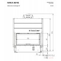 Каминная топка Hoxter HAKA 89/45T Каминная топка Hoxter HAKA 89/45T