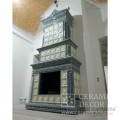 Классический камин в облицовке из коллекции Венская с топкой BRUNNER STIL-KAMIN CLASSIC.