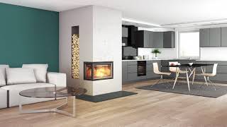 JØTUL I 620 - Panoramasyn til flammene / A panoramic view of the flames