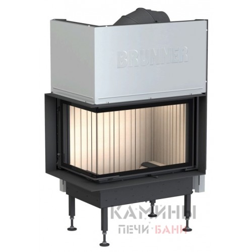 Топка-камин Brunner ECK BKH 42-66-42 STL угловая