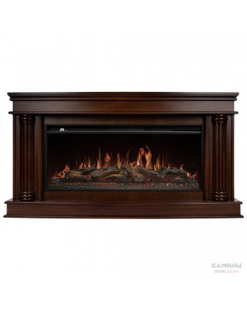 Каминокомплект: Очаг Royal Thermo Aurora RTFP/P-AR40LS, портал Olympia 42/40/36, канадский дуб