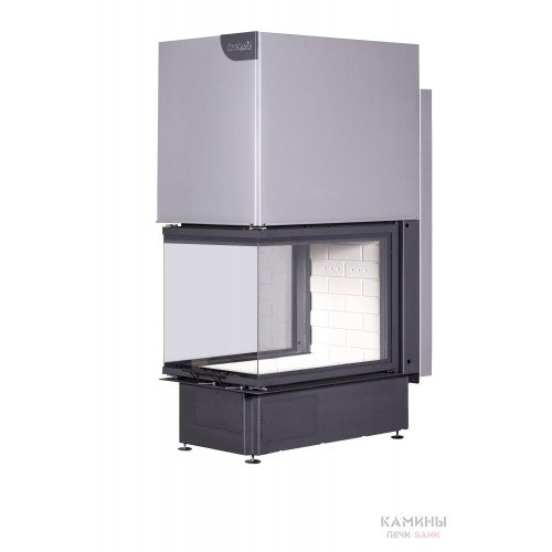 Каминная топка Экокамин ДЕЛЬТА 700 P три стекла подовое горение принтинг Каминная топка Экокамин ДЕЛЬТА 700 P три стекла подовое горение принтинг