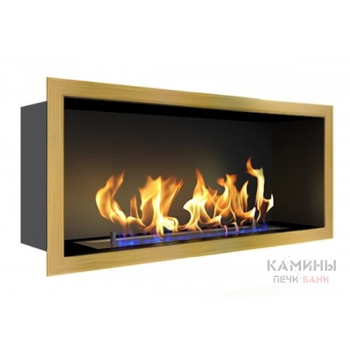 Биокамин Flagman 700 латунный (Zefire)