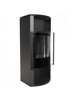 Стальная дровяная печь TOFA/BLACK