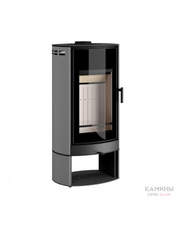 Печь-камин Hajduk ARCO F2 серый