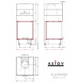 Каминная топка АСТОВ П3С 5357 Каминная топка АСТОВ П3С 5357