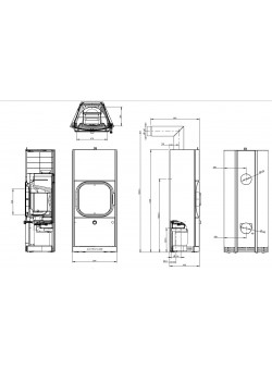 Печь-камин Austroflamm Kylie Xtra