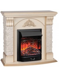 Электрокамин Athena WT с Majestic Lux Black RC