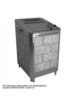 Паротермальная печь «ПАРиЖАР» 4,25 кВт (220/380 В) облицовке из природного камня