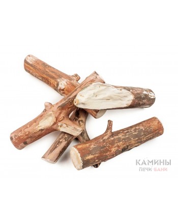 Керамические дрова сосна ветки (ZeFire) - 5 шт