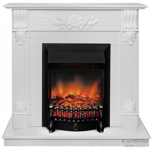 Электрокамин Ottawa WT с очагом Fobos Lux BL RC