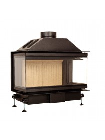 Каминная топка A.caminetti CRYSTAL 80 OPEN SIDE