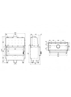 Каминная топка DEFRO HOME RIVA LA SHORT