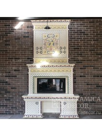 Облицовка топки Invicta Grand Vision 1100 коллекции Птицы 3158