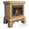 Изразцовый камин Кострома КимрПечь пристенный однотонный А Изразцовый камин Кострома КимрПечь пристенный однотонный А
