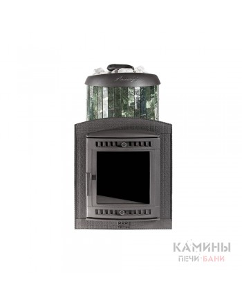 Печь банная "Атмосфера L" ламели "Змеевик" наборный