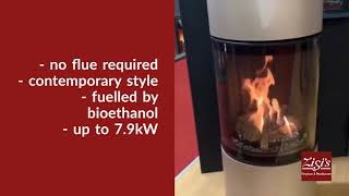 Spartherm Ebios Fire Passo E bioethanol upright stove