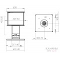 Каминная топка A.caminetti OUTDOOR 4D Каминная топка A.caminetti OUTDOOR 4D