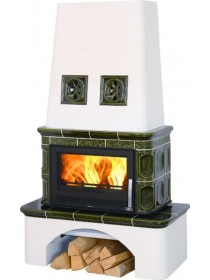 Печь камин керамическая ABX LAPONIE