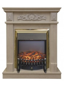 Электрокамин RealFlame Adelaida WT с Fobos Lux BL RC