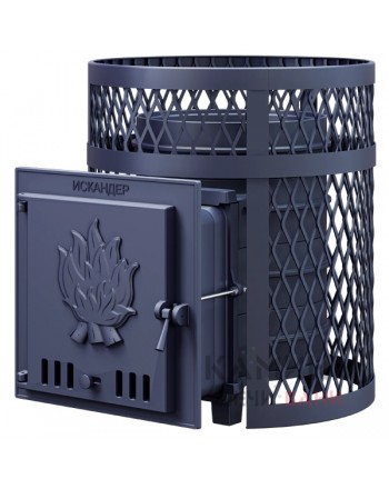 Печь Искандер 25 в сетке