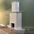 Облицовка камина с подиумом в коллекции Аврора.