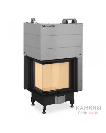 Каминная топка Romotop HEAT R/L 3g L 50.51.40.21 угловая с подъемными дверцами