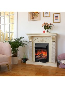 Электрокамин Corfino WT с Majestic Lux BL