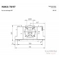 Каминная топка Hoxter HAKA 78/57