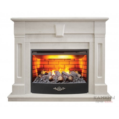 Электрокамин RealFlame Kellie WT c Firestar 25,5 3D Электрокамин RealFlame Kellie WT c Firestar 25,5 3D