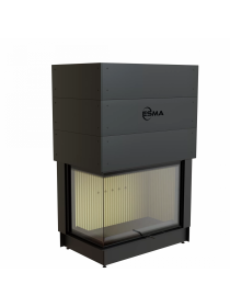 Каминная топка ТермоСфера 2С 81(43)/54-UP L