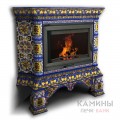 Изразцовый камин Кострома КимрПечь угловой Роспись Изразцовый камин Кострома КимрПечь угловой Роспись