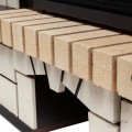 Электрокамин Stone AO с очагом Fobos Lux BL S