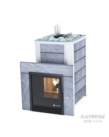 Печь ИзиСтим Ялта 15 В КАМНЕ