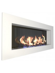 Биокамин Elliot 1500 белый со стемалитом (Zefire)