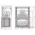 Каминная топка Invicta 700 Grande Vision Relevable Каминная топка Invicta 700 Grande Vision Relevable
