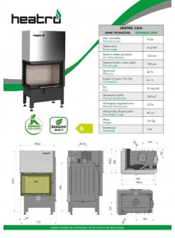 Каминная топка Heatro 55LH