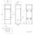 Печь-камин Defro Home Orbis PLS 2.0