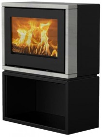 Печь-камин Lotus Style 370 Limestone