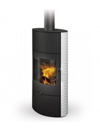 Печь-камин Romotop SONE 01 AKUM керамика с рельефной структурой