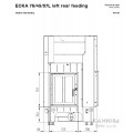 Каминная топка Hoxter ECKA 76/45/57ha Каминная топка Hoxter ECKA 76/45/57ha