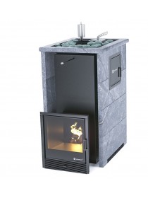 Печь ИзиСтим «ГЕЛЕНДЖИК» М2 В ТРЕХСТОРОННЕМ КОЖУХЕ С ОТКРЫТЫМ ВЕРХОМ