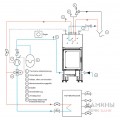 Каминная топка Austroflamm 65x51 aquaHEAT Каминная топка Austroflamm 65x51 aquaHEAT