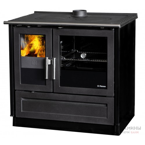 Отопительно-варочная печь Plamen 910 Glas Отопительно-варочная печь Plamen 910 Glas