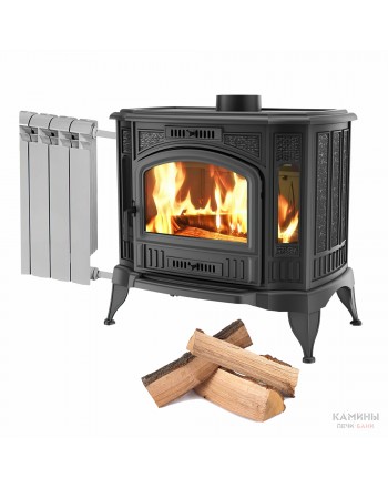 Камин Kratki Koza K9 с водяным контуром