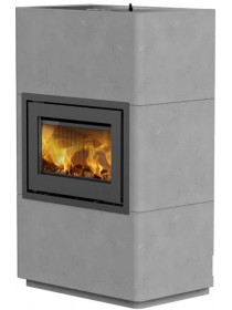 Печь-камин Lotus Beto 470 - Grey door