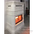 Печь камин "под ключ" с каминной топкой Астов М700Б.