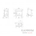 Каминная топка Kratki Maja/PW/BP/12/BS/W/Deco Каминная топка Kratki Maja/PW/BP/12/BS/W/Deco