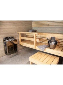 Электрическая каменка Harvia The Wall SW45 Black Steel